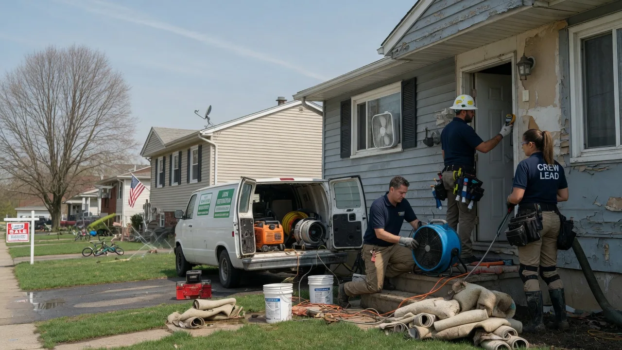 Flood Cleanup in East Orange, NJ near me
